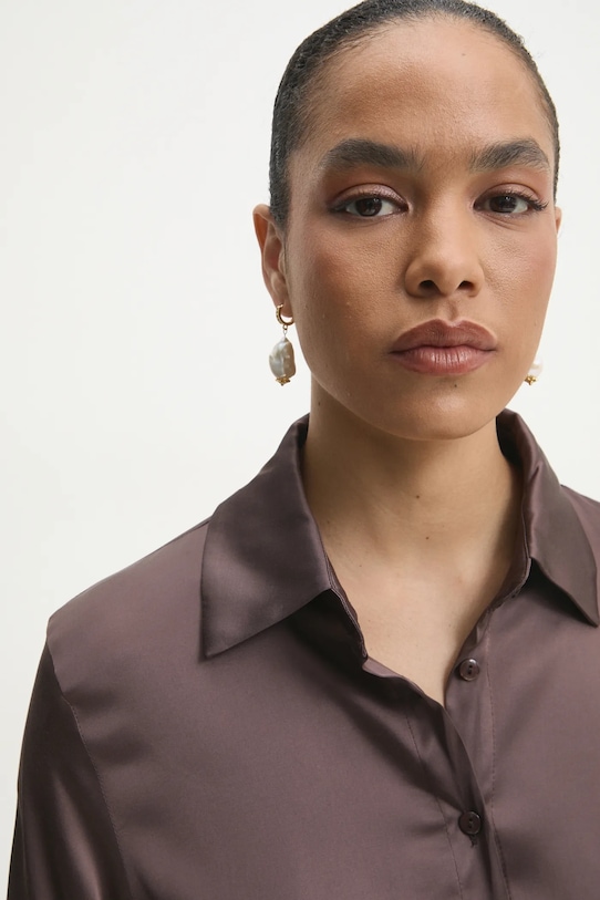 Answear Lab camicia marrone s942.ios