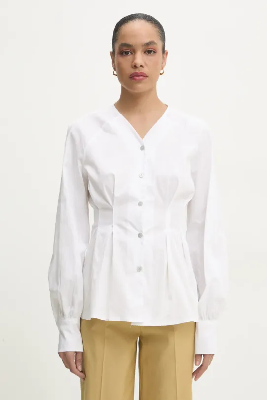 Answear.LAB koszula z elastanem biały 93027.ios