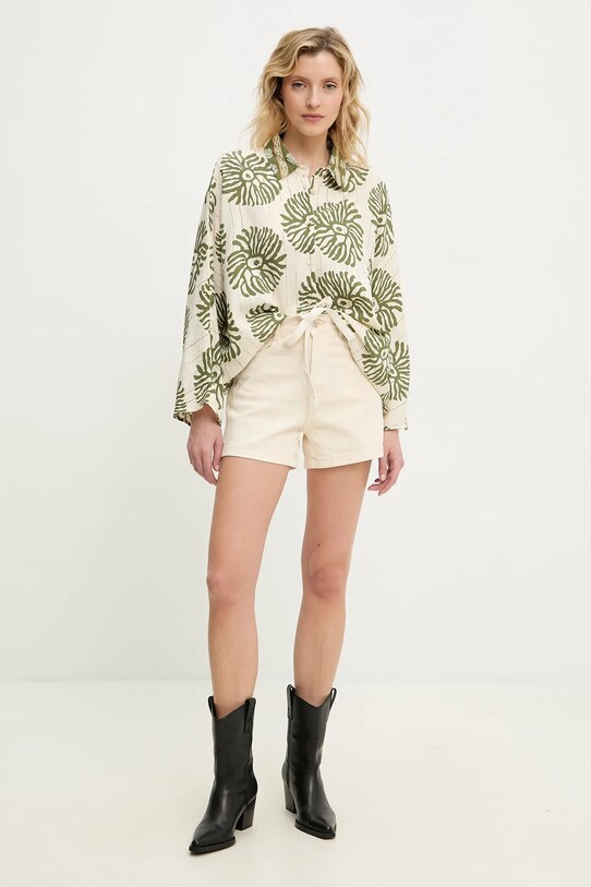 Answear Lab cămașă vNL257406.ums verde WW25