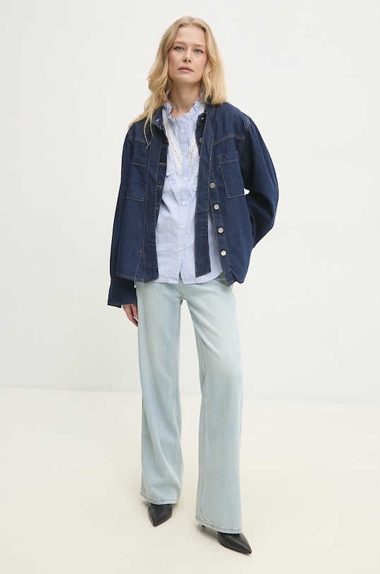Джинсова сорочка Answear.LAB LR78001.hos блакитний WW25
