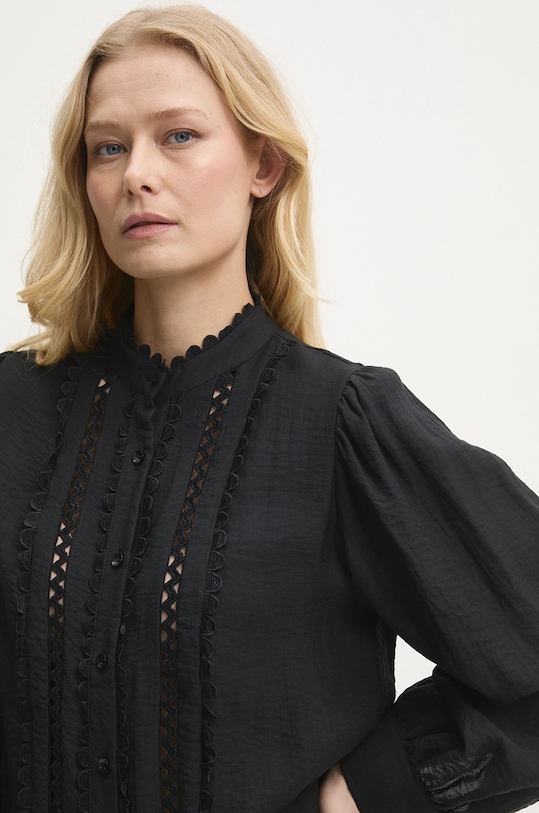 Рубашка Answear.LAB чёрный MA1125.hlk