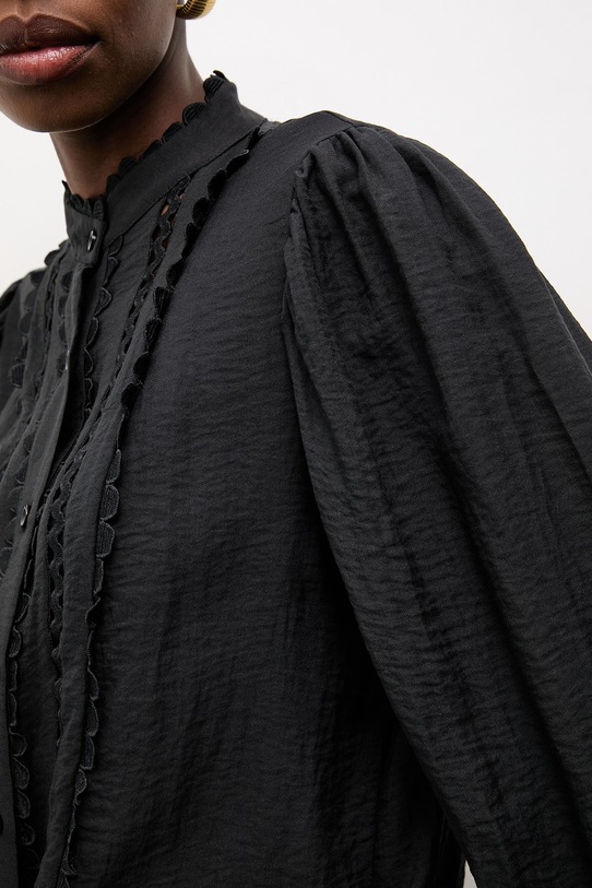 Košeľa Answear.LAB MA1125.hlk čierna