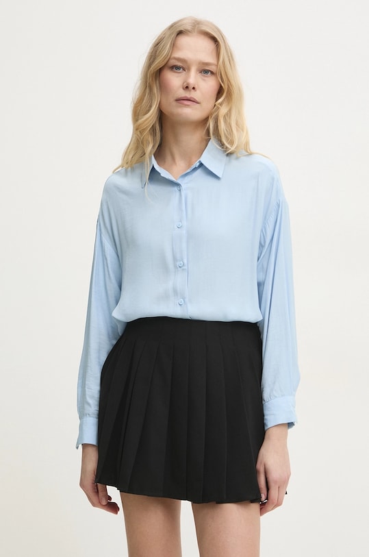 Сорочка Answear.LAB casual блакитний MR19833.HLK