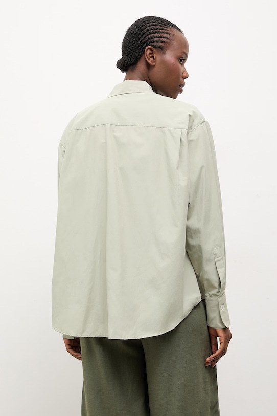 Ρούχα Πουκάμισο Answear.LAB 193.0019.TWK πράσινο