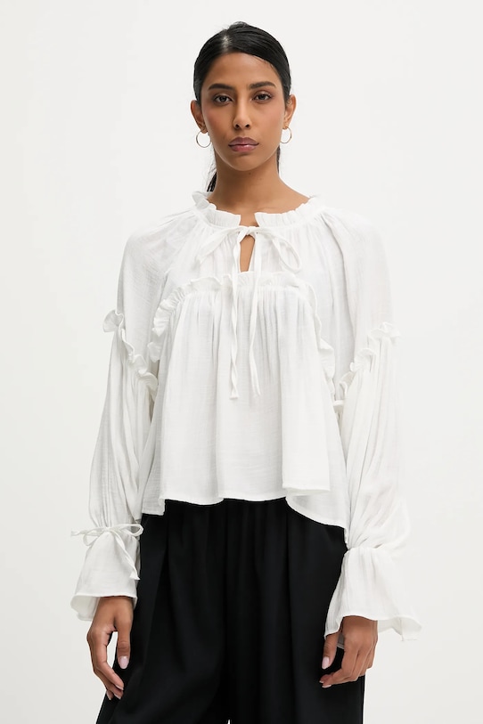 Answear.LAB bluzka casual biały 2521000.TWK