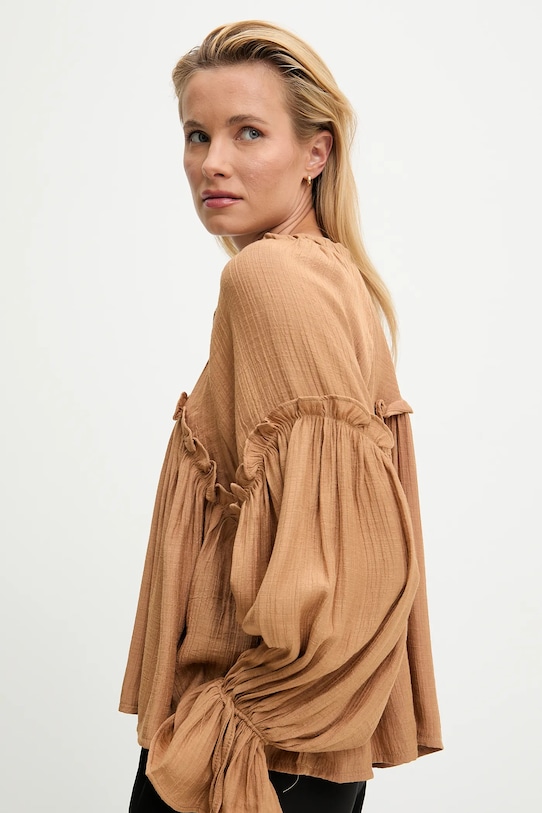 Halenka Answear.LAB 2521000.TWK hnědá