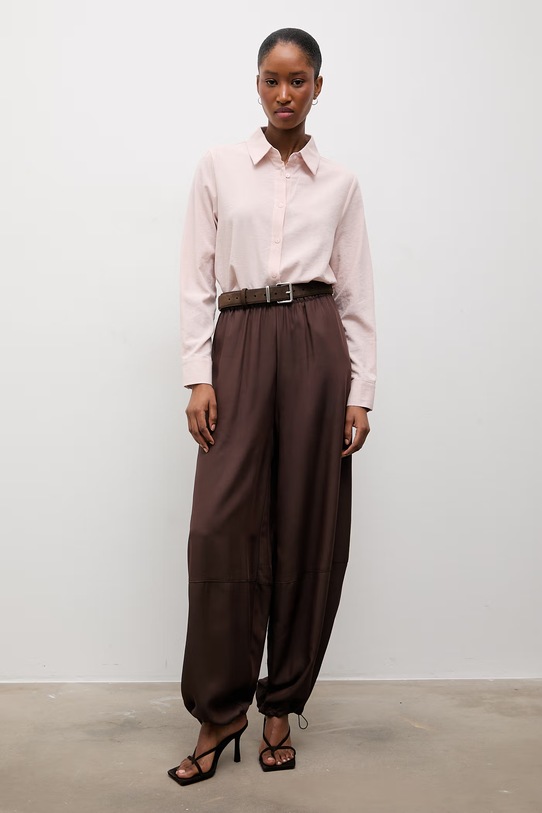 Answear.LAB len ing E25.60.FLK rózsaszín WW25