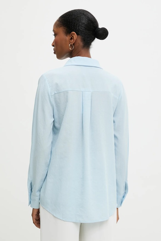 Одяг Сорочка з льону Answear.LAB E25.60.FLK блакитний