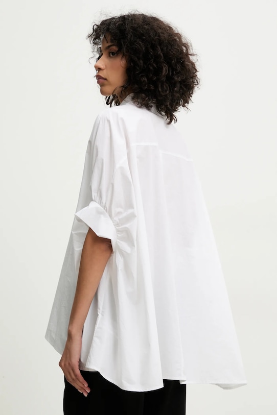 Ρούχα Βαμβακερό πουκάμισο Answear.LAB 2089.HWK λευκό