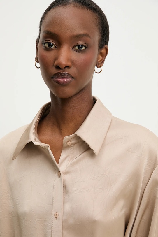 Answear Lab cămașă maro 9708.FLK