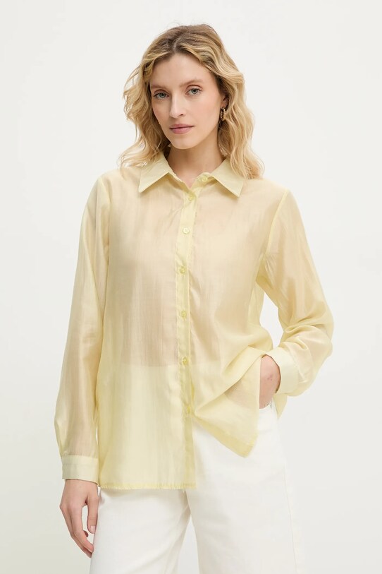 Сорочка Answear Lab casual жовтий H1324Q7.HWK