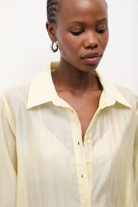 Πουκάμισο Answear.LAB κίτρινο H1324Q7.HWK