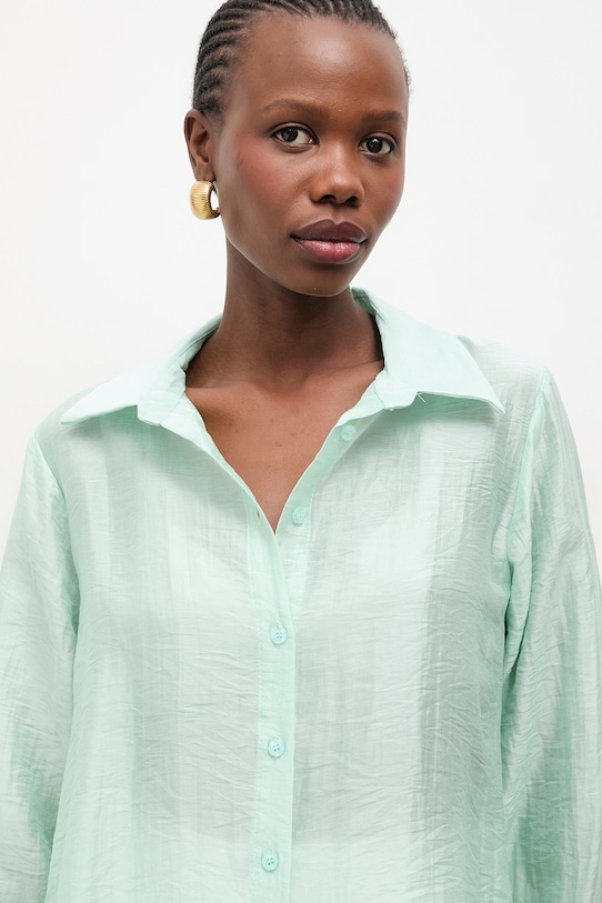 Answear.LAB camicia H1324Q7.HWK turchese