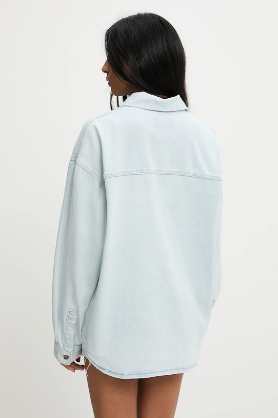 Îmbrăcăminte Answear Lab cămașă din denim RD2958.hlk albastru