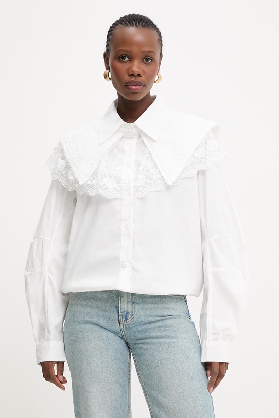 Oblečenie Bavlnená košeľa Answear.LAB W33050.ios biela