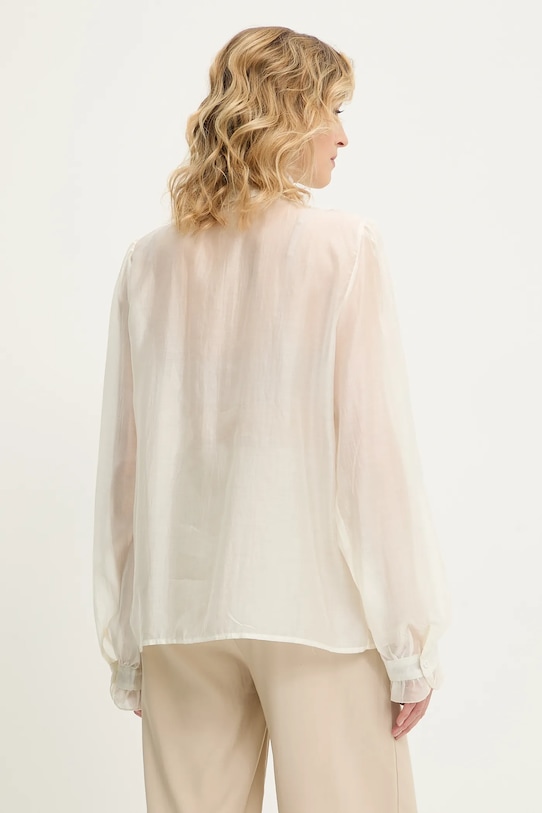 Hodvábna košeľa Answear.LAB H7220.ios béžová WW25