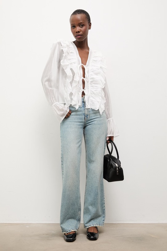 Answear.LAB koszula g02291.fos biały WW25