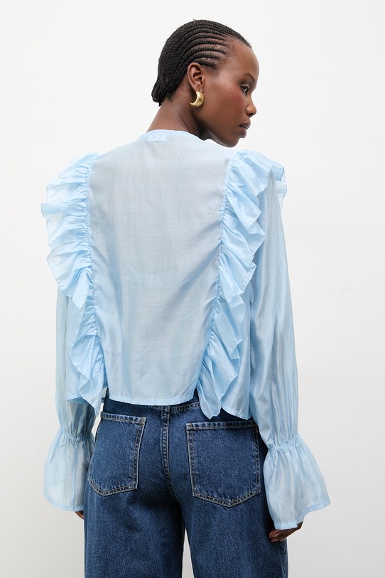 Ρούχα Πουκάμισο Answear.LAB g02291.fos μπλε