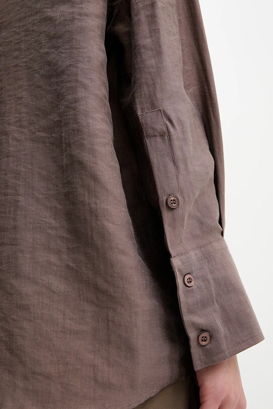 Answear Lab cămașă 34404.tos maro