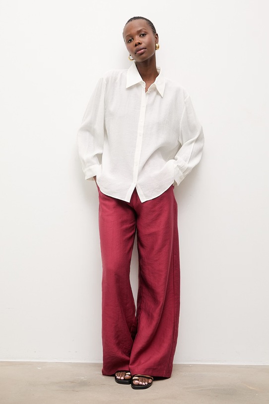 Košulja Answear.LAB 18.tos bijela WW25