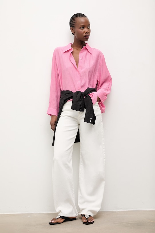 Srajca Answear.LAB 18.tos roza WW25