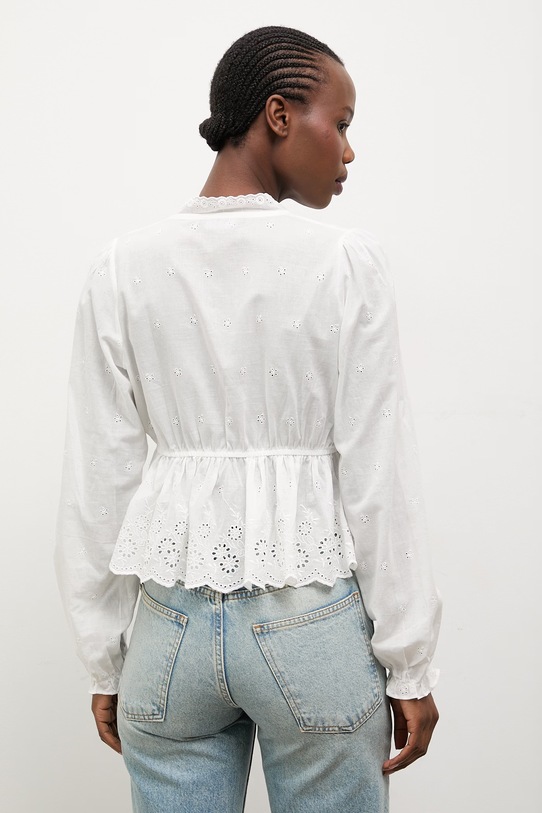 Ρούχα Βαμβακερό πουκάμισο Answear.LAB 243.tos μπεζ