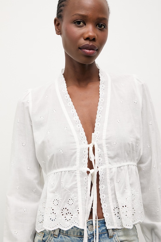 Βαμβακερό πουκάμισο Answear.LAB 243.tos μπεζ