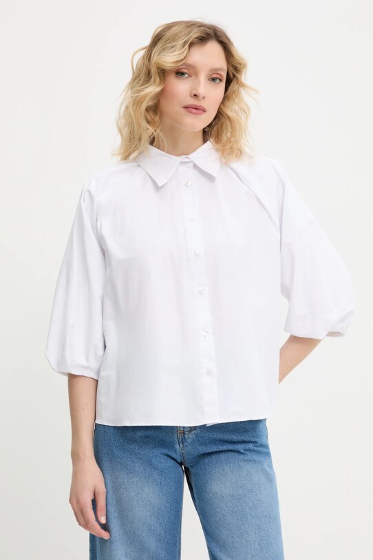 Рубашка Answear Lab casual белый 0001.tos