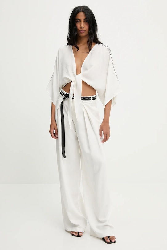 Answear.LAB koszula bawełniana G28.4950.tos biały WW25