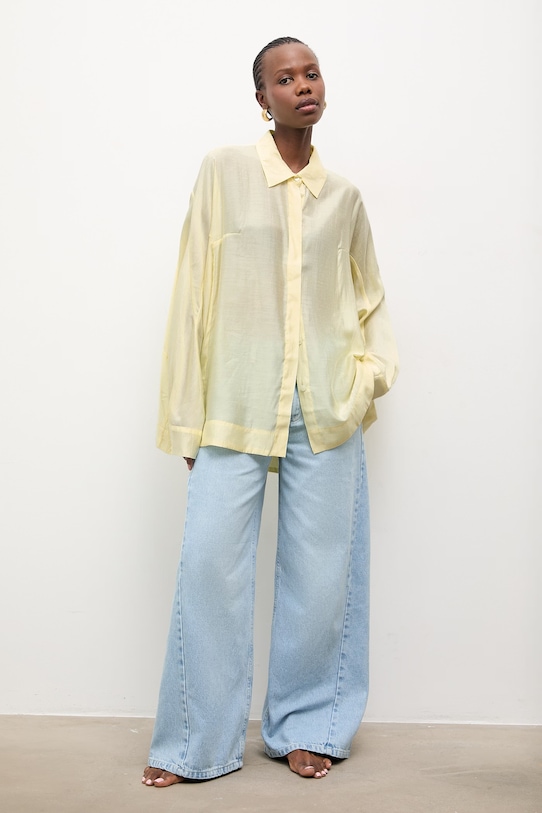 Košulja Answear.LAB 5273.iak zlatna WW25