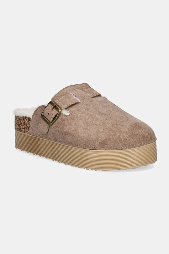 Answear.LAB kapcie beżowy bl22.78.ios