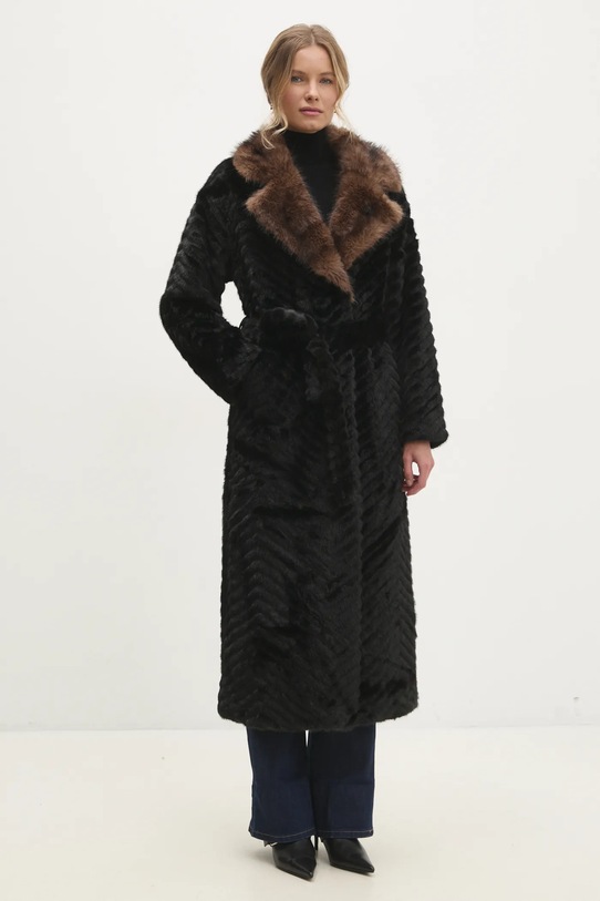 Παλτό Answear.LAB br003.ims μαύρο WW25