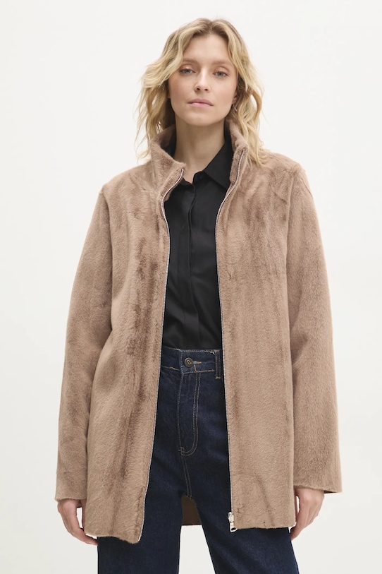 Kaput Answear.LAB za prijelazno razdoblje bež h710.ilk