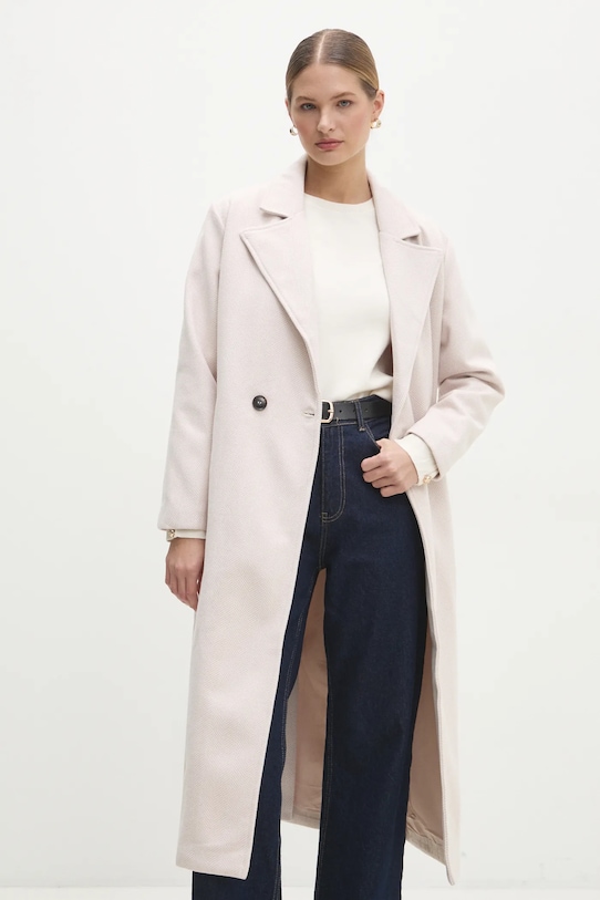 Kabát Answear.LAB nezateplené béžová ox9087.5.fos