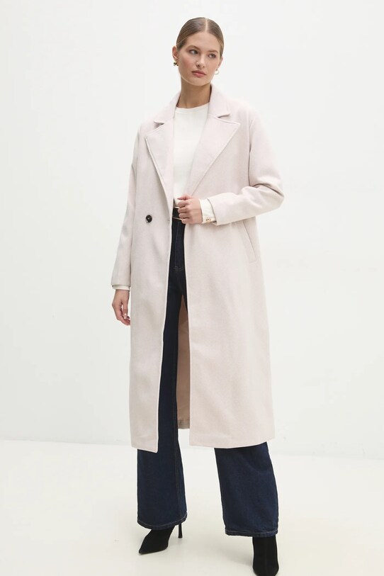 Kabát Answear.LAB ox9087.5.fos béžová WW25