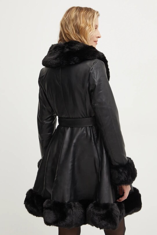 Oblečenie Kabát Answear.LAB 16058.FLK čierna