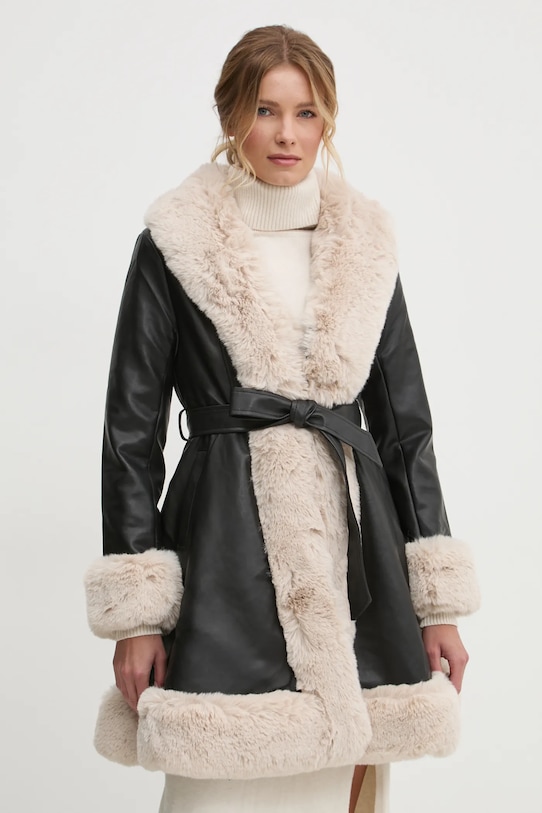 Kabát Answear.LAB přechodné černá 16058.FLK