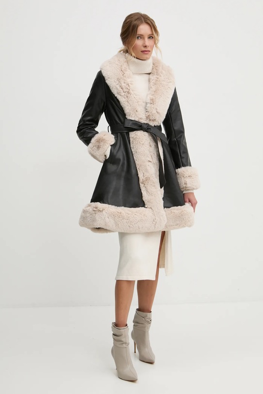 Kabát Answear.LAB 16058.FLK černá WW25