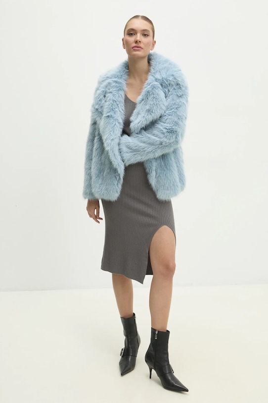 Kabát Answear.LAB MHW14629.HWK modrá WW25