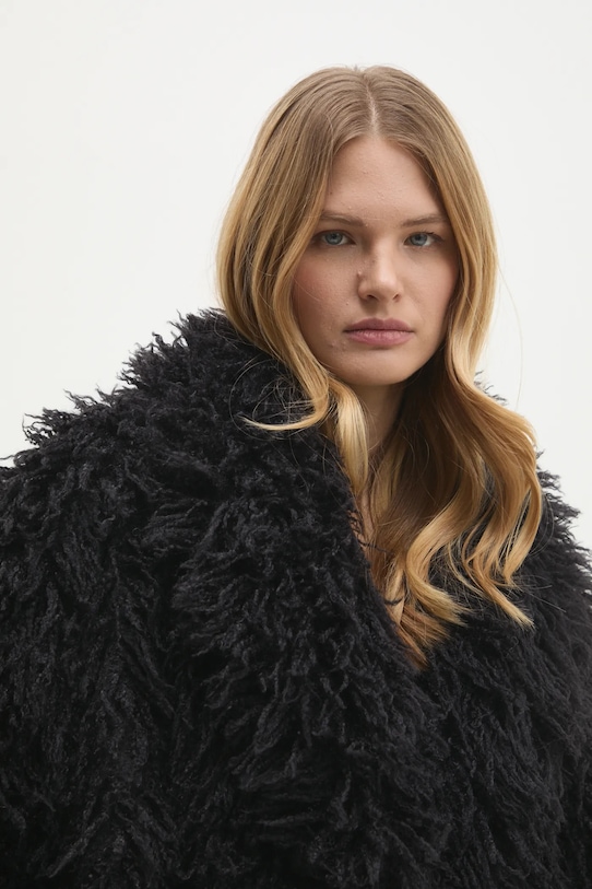 Kabát Answear.LAB no.050.HWK čierna