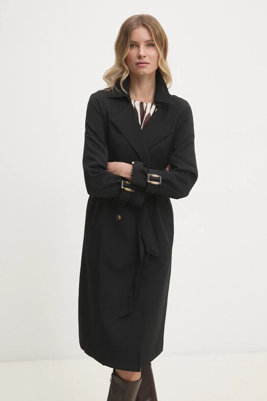 Answear.LAB trencz mj79899.fos czarny WW25