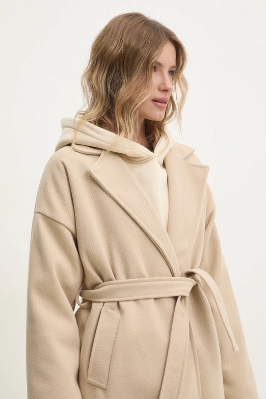 Answear Lab płaszcz 1558.hms beżowy