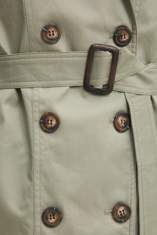 Bavlněný trenčkot Answear.LAB 8010510.hms zelená