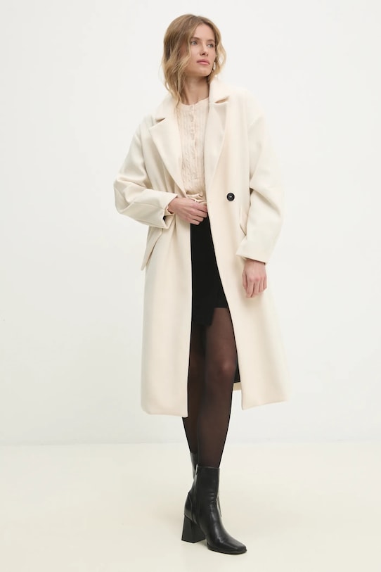 Kabát Answear.LAB L8246.hos béžová WW25