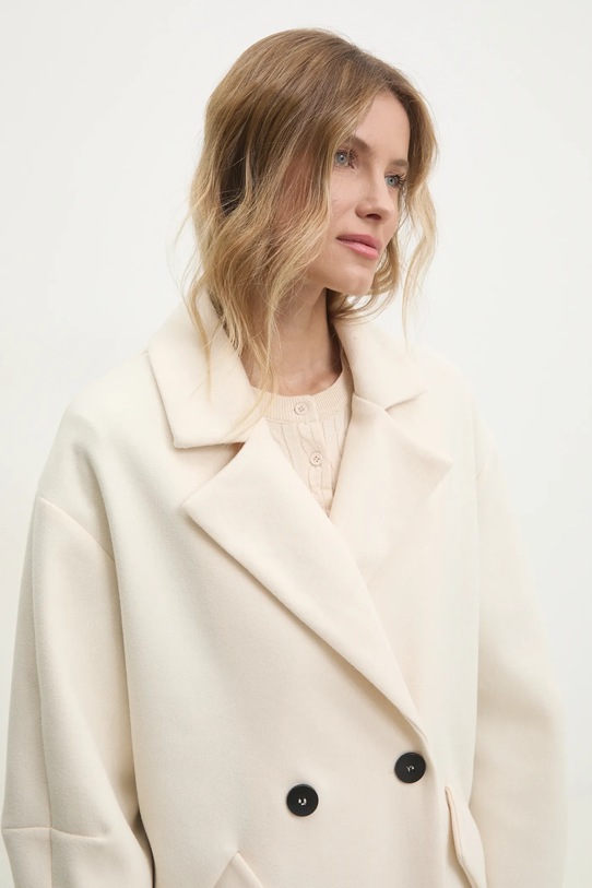Kabát Answear.LAB béžová L8246.hos