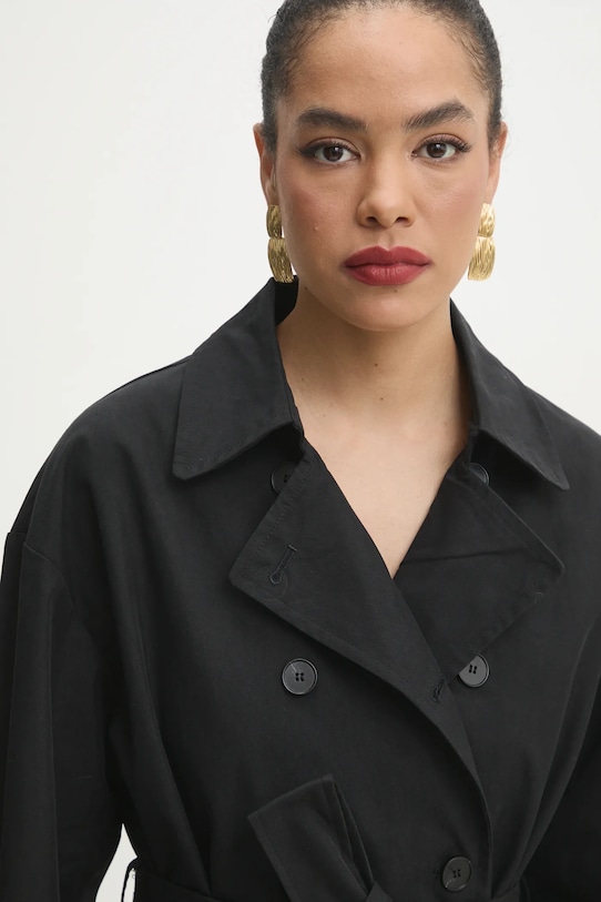 Trench kabát Answear.LAB černá b9322.h.ios