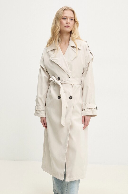 Тренч Answear Lab LJK.DULCIE.ums бежевий WW25