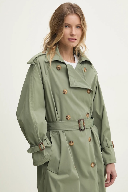 Тренч Answear.LAB зелёный 8073.HWK