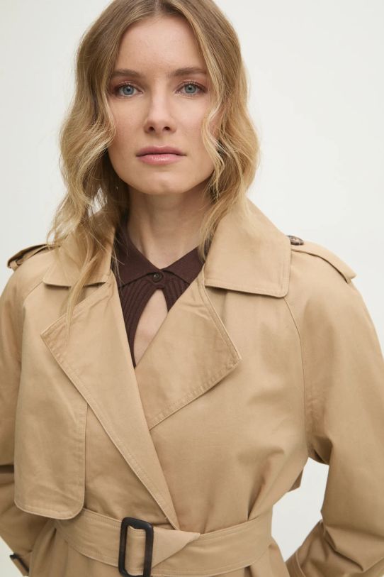 Answear Lab trench corto JS963.HWK beige