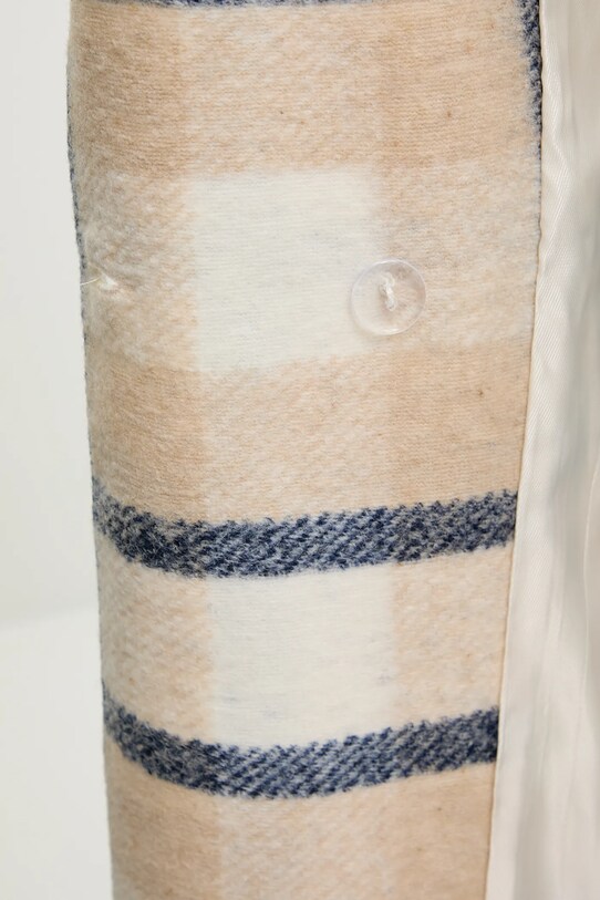 Answear Lab palton de lana LD2315.hlk albastru